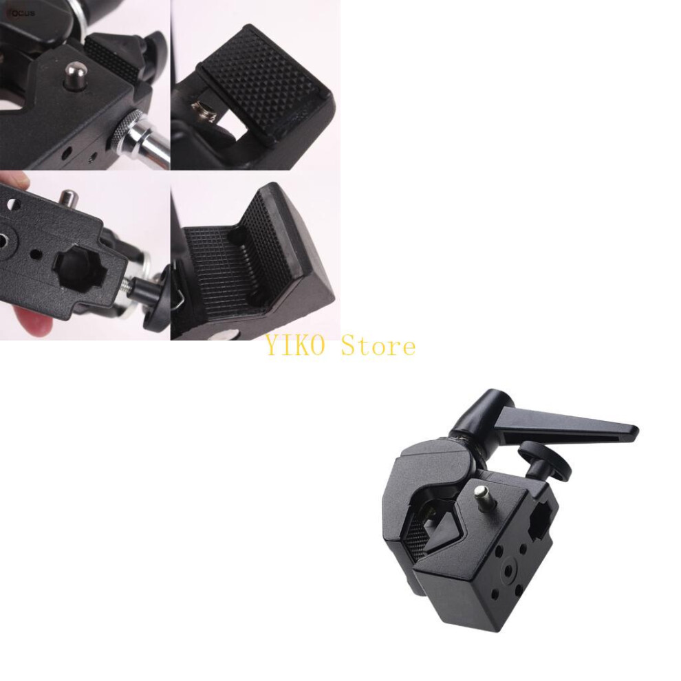 K32c Notool Adjustable Photography Clamp Secure Grip Mount For Tripods Stands Light 6935161533323