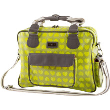 Beau & Elliot Confetti Baby Changing Bag (Lime)