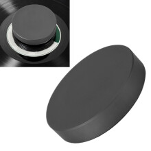 Collier de stabilisation de plateau en alliage d'aluminium noir pour vibration HiFi