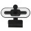 Webcam para streaming com luz circular, webcam USB para computador com microfones duplos com redução de ruído e tripé, câmera profissional Full 4