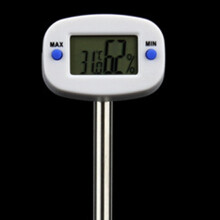 Digital Soil Thermometer 3x4.5x2cm Waterproof Humidity Tester