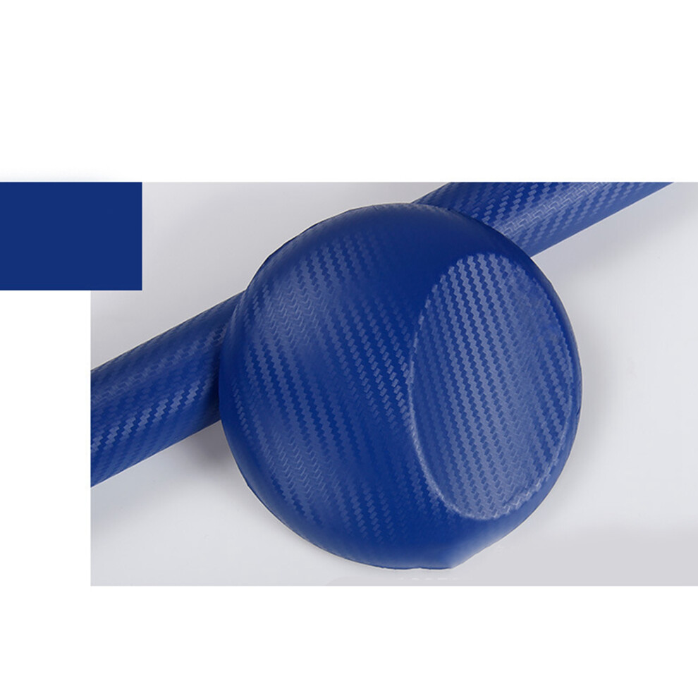 Carbon Fiber Style Wrapping Film 3D 1.52Mx30cm Pvc Car Decal Blue 5001372699286