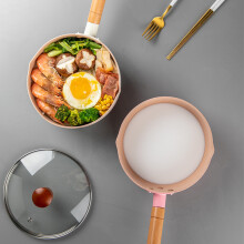 Japanese Nonstick Saucepan 18cm White Milk Noodle Baby Food Pot