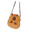 Moderne Plüsch-Capybara-Umhängetasche, lässige-01Stil 1