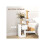 HOMCOM Set of Two Modern Storage Bedside Tables - White 4