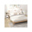 HOMCOM Set of Two Modern Storage Bedside Tables - White 2
