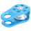 20kN Aluminum Micro Fixed Side Climbing Pulley, Blue, 8.2cm 1