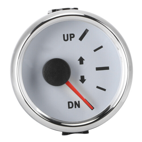 Μετρητής Trim Gauge για θαλάσσια οχήματα, μετρητής Trim Gauge από ανοξείδωτο χάλυβα με 2