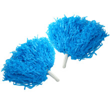 Reusable Pom Poms for Sports Fan, Plastic Pom Poms with Vibrant Color and Lightweight Handle, Cheerleading Pom Poms Enhancing Team Spirit, Durable