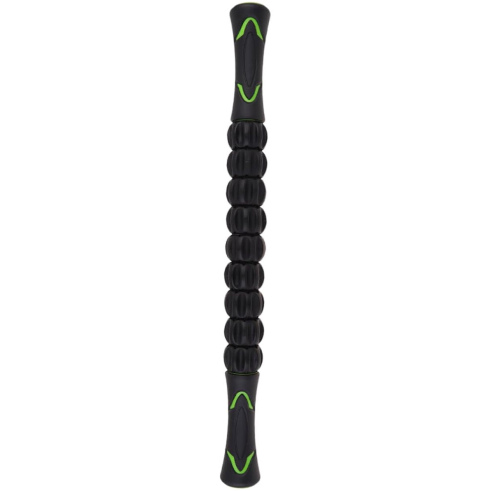 Myofascial Release Muscle Roller Stick, Portable Deep Tissue Massage Tool, Blood Circulation Improvement, Dual Grip Handle, Compact For Home And