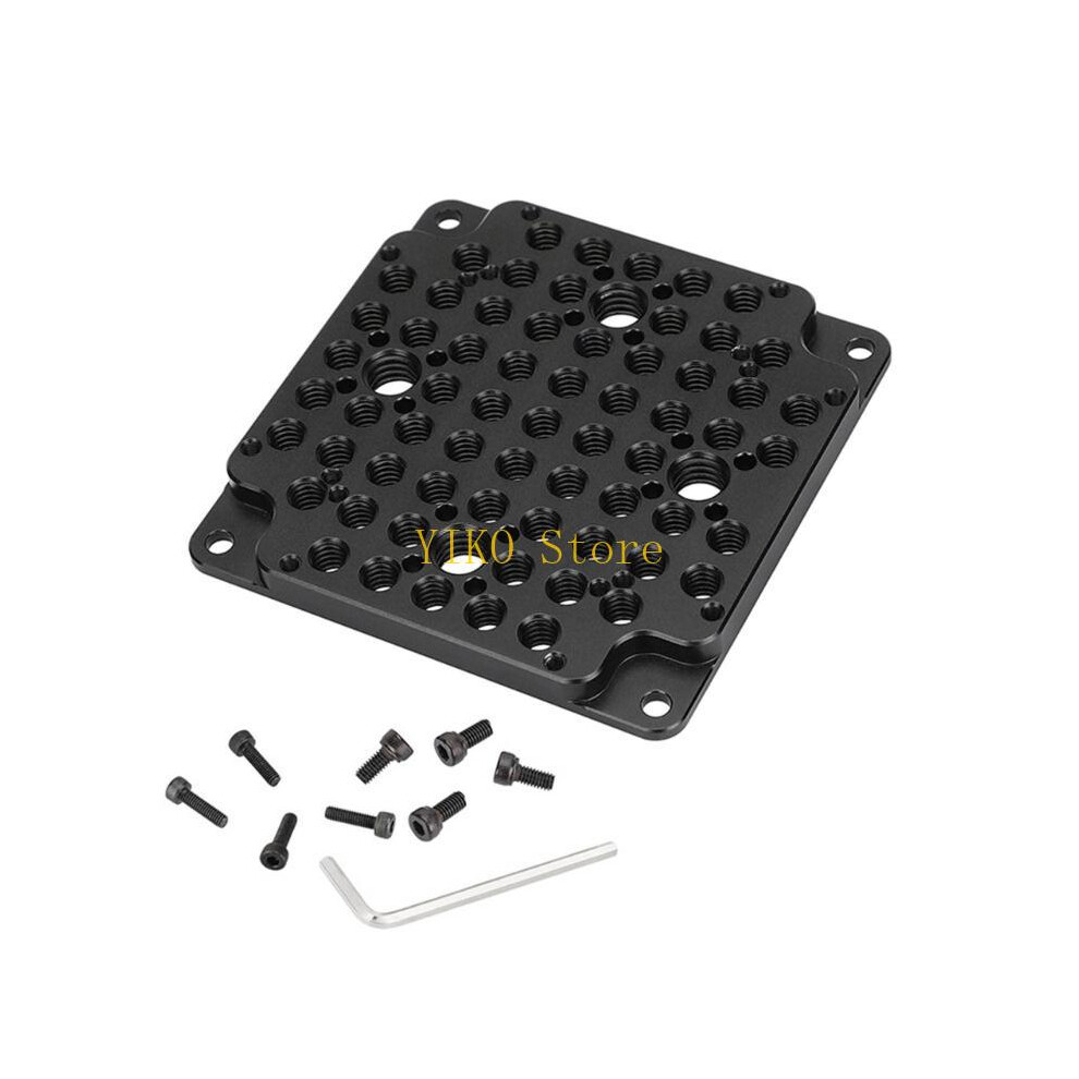 Aluminum Camera Cheese Mounting Plate Multipurpose Suitable For Standard 75Mm Vesa Mount For Camera Monitoring Cage 6935161531794