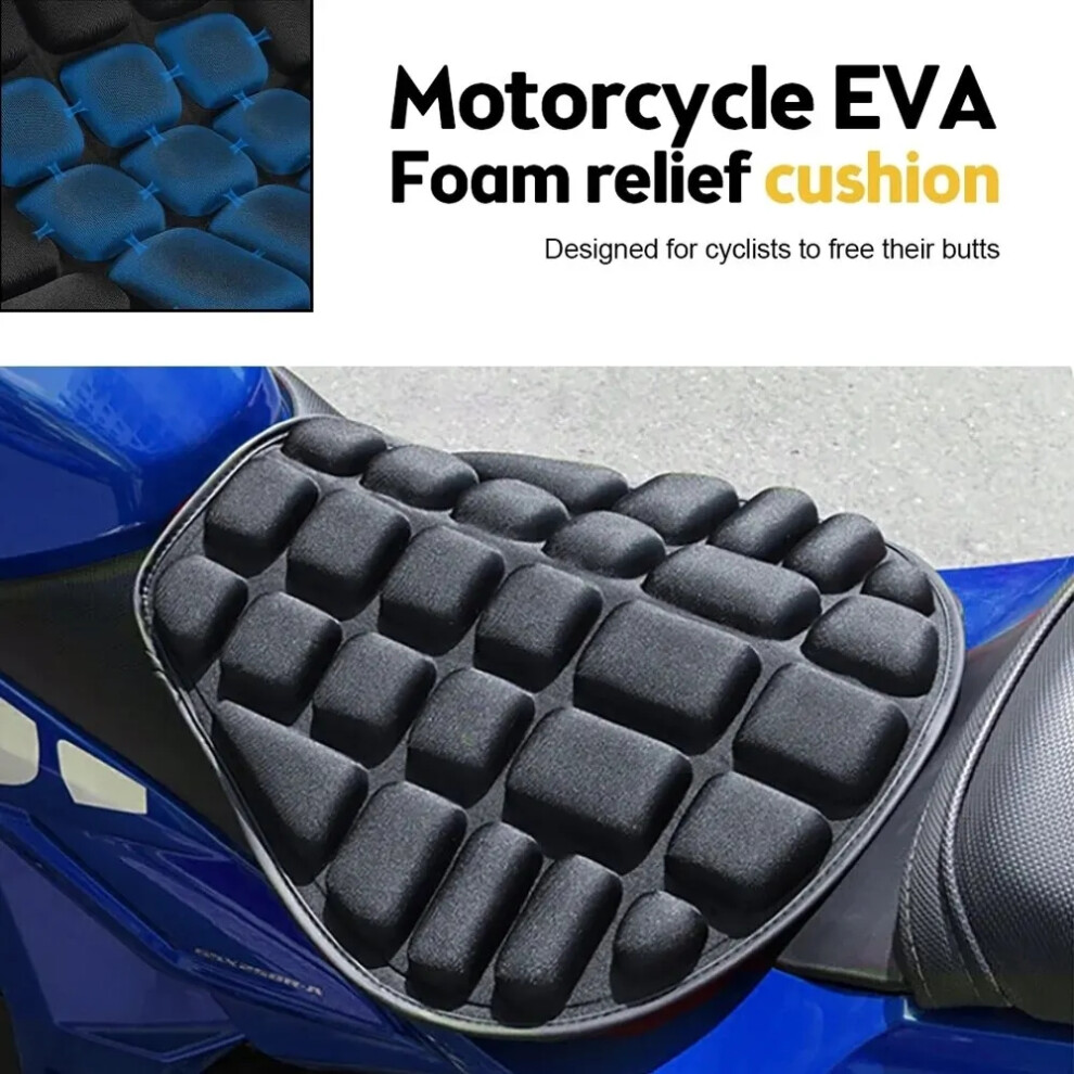 Motorcycle Seat Universal Motorbike Air Pad Cover Foam Soft Comfortable Breathable Seat Covers Mats For Motorcycle Accessories 6935161530971