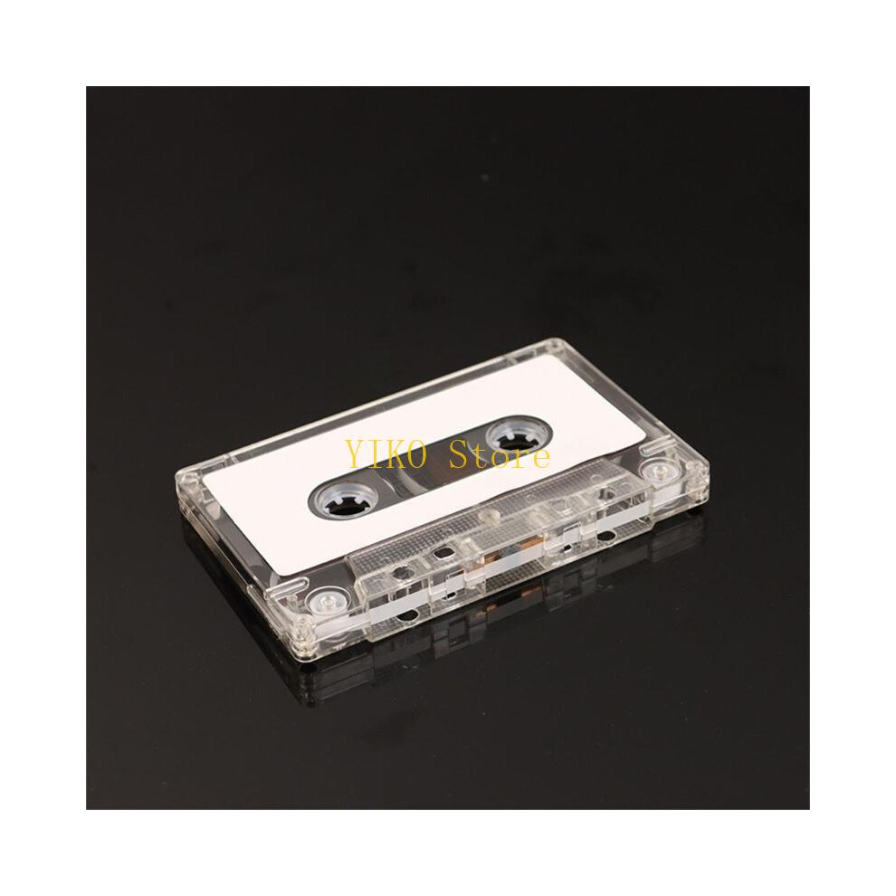 K32c 45 Minutes Cassette Tape Blank Cassette Tape For Recording Blank Sound Tape Clear Cassette Tape Empty Cassette Tape 6935161531909