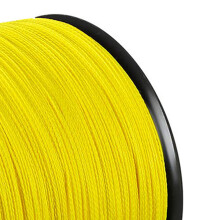 5.0/50LB Abrasion-Resistant PE Braided Fishing Line 300m Yellow