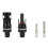 Conector solar DC1500V 30A IP67 PPO cobre 0.2mΩ 3