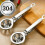 Stainless Steel Egg Cutter with Handle, Sharp & Rustproof, 21cm 9
