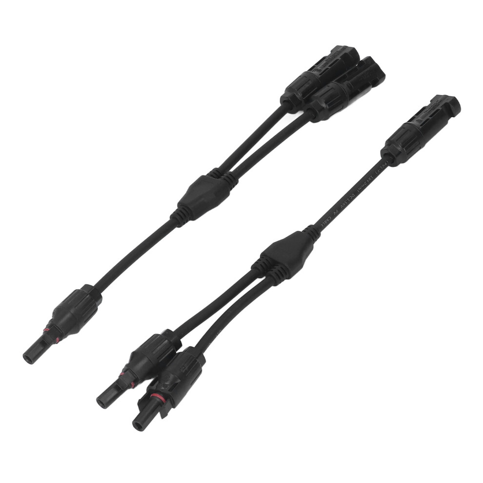 Dc 1000V Solar Connector Y Branch Parallel Adapter 30.5Cm Cable 5051372707351