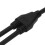 DC 1000V Solar Connector Y Branch Parallel Adapter 30.5cm Cable 9