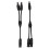 DC 1000V Solar Connector Y Branch Parallel Adapter 30.5cm Cable 2