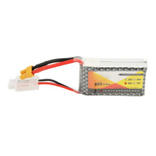 7.4V 850mAh 45C 2S LiPo Battery with XT30 Plug for FPV RC Quadcopters