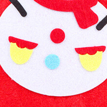 Felt Christmas Craft Nonwoven Fabric Cute Snowman DIY Ornament