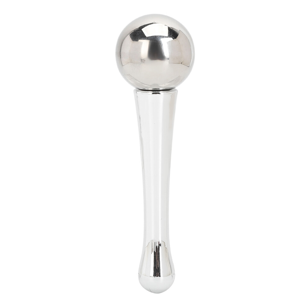 Dark Cryo Facial Massage Tool, Puffiness, Wrinkles Relief, Stainless Steel Ice Globe, Cooling Roller For Face, Targets Circles, Enhances Collagen