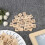 Ξύλινα πλακάκια Scrabble για παιχνίδια ορθογραφίας, σταυρόλεξο και ξύλινο πλακάκι με 8