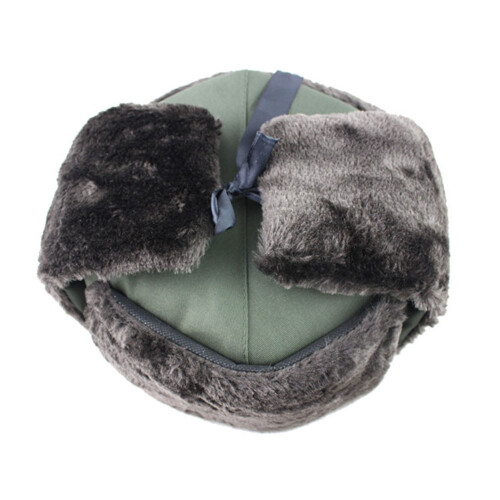 Καπέλο Ushanka με αντιανεμικό σχέδιο, χειμερινό γούνινο καπέλο κυνηγών του 1