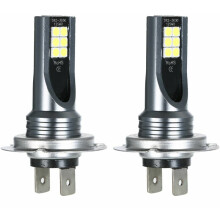 Ampoules LED antibrouillard à stabilisation de tension et courant constant, boîtier CREE 2SMD 3570, ultra-lumineuses, température de couleur 6500