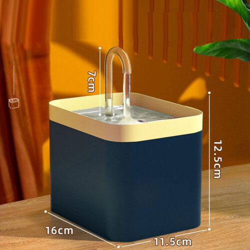 Ήσυχο νερό για κατοικίδια για γάτες και σκύλους, εξαιρετικά αθόρυβο αυτόματο 2
