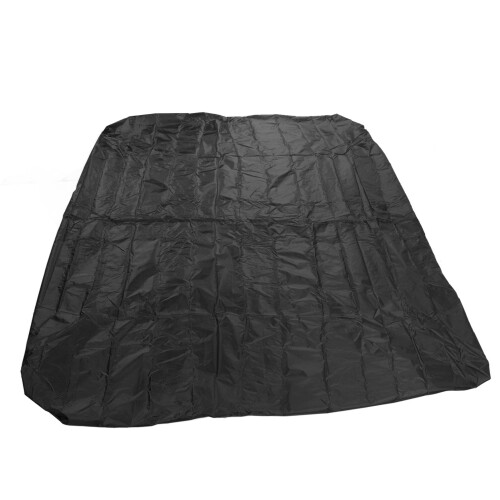 Außenbadewannendeckel 210x210x30cm Wasserdicht Silber Polyester