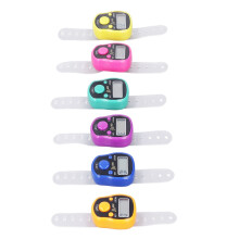 6 Pack Portable Electronic Ring Counters Adjustable Lightweight with LED Light