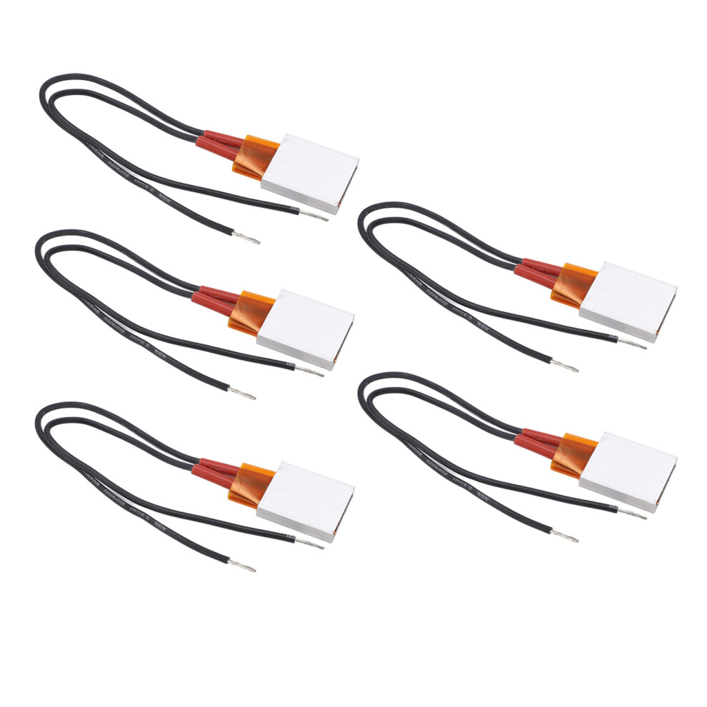 5Pcs Aluminum Ptc Heating Elements 25X21x5mm 220V Continuous Heat 9461381232717