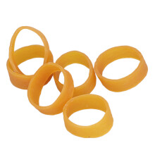 120 Stück 10 mm breite elastische Gummibänder, 80 mm Umfang, heavy duty