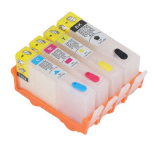 4 Stück Tintenpatronen-Set für Officejet 934/935 Schwarz, Cyan, Magenta, Gelb