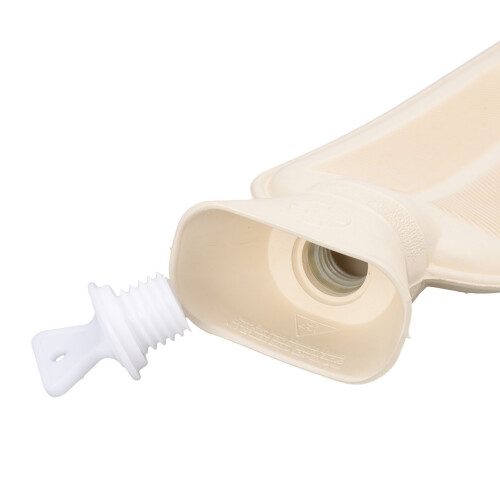 2000 ml Hand-Wasserbeutel, Gummi-Plüsch, 72x12cm 1