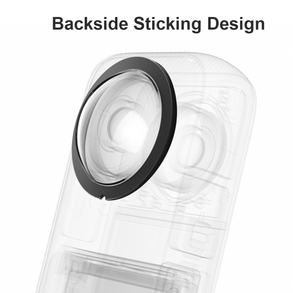 Scratch-Resistant Lens Shields For Insta360 X3 - Set Of 2 Easy Fit 7621372715298