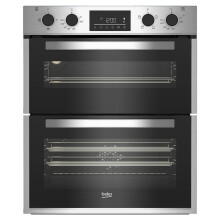 Beko BBTF26300X Built Under Electric Double Oven - Stainless Steel