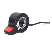 Elektroroller-Gashebel Finger Daumen 22,3 mm ABS Schwarz