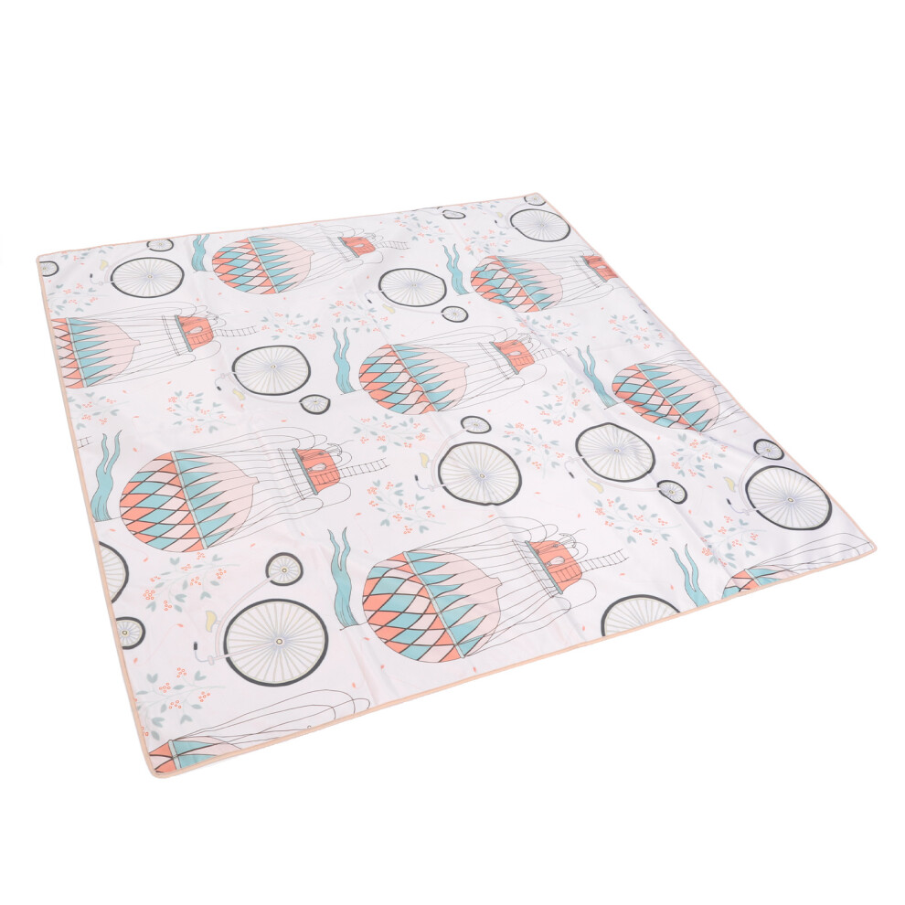 Baby Highchair Floor Mat Waterproof 130x130cm Soft & Slipping-Resistant