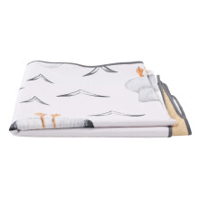 Baby High Chair Splash Mat Waterproof Nylon 130x130cm Portable