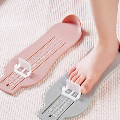 3Pcs Pink Feet Sizer Infant Foot Length Measuring Tool 2