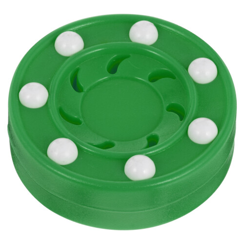 3Pièces Puck Hockey Roller Vert Pour Entraînement Intérieur 2