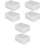 36Pcs White Cd Dvd Storage Case Box Organizer Dustproof Slim 5