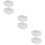 36Pcs White Cd Dvd Storage Case Box Organizer Dustproof Slim 4