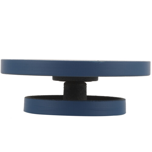 2Pièces Turntable En Fer Bleu Pour Sculpture 2