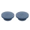 2Pièces Turntable En Fer Bleu Pour Sculpture 10