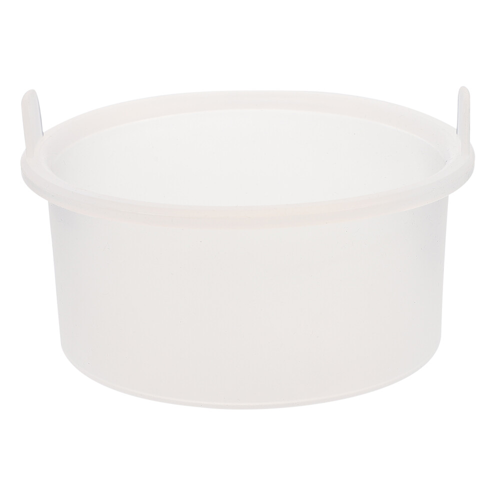 Solustre Grey 5Pcs Nonstick Silicone Wax Melting Pot Wax Heater Accessory Bowl