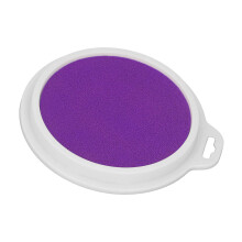 Rundes waschbares Tintenpad - 18 cm / 7,1 Zoll - Lila