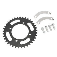 Engrenage arrière robuste 420 76mm 37 dents pour motos 50-190cc